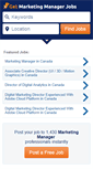 Mobile Screenshot of getmarketingmanagerjobs.com